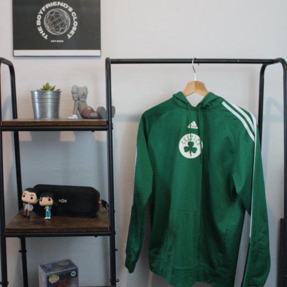 Adidas Boston Celtics Charm Hoodie - Picture 2 of 4